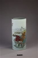 秋景箭筒藏品圖，第1張